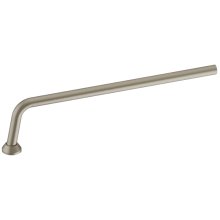Burlington P Trap Connection Pipe - Brushed Nickel (W21BNKL)