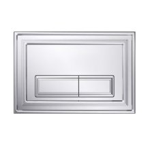 Crosswater Belgravia Flush Plate - Chrome (BLFLUSHC)