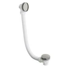 Crosswater Click Clack Extended Bath Waste - Brushed Nickel (PRO0202V_V2)