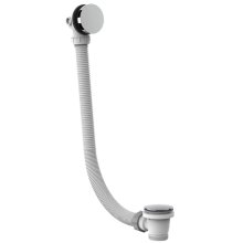 Crosswater Click Clack Extended Bath Waste - Chrome (BTW0202C_V2)