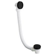 Crosswater MPRO Click Clack Extended Bath Waste - Matt Black (PRO0202M)