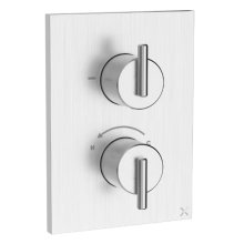 Crosswater Crossbox 3ONE6 Single Outlet Trimset - Stainless Steel (TLCB1000LBPS)
