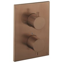 Crosswater Crossbox MPRO Dual Outlet Mixer Shower Valve - Brushed Bronze (PROCB1500RBZ)