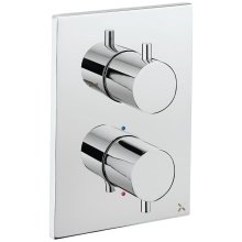Crosswater Crossbox MPRO Single Outlet Mixer Shower Valve - Chrome (PROCB1000RC)