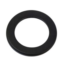 Crosswater FO130 Spout Wall Plate - Matt Black (57FLSP012M)
