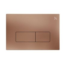 Crosswater MPRO Flush Plate - Brushed Bronze (MPROFLUSHBZ)