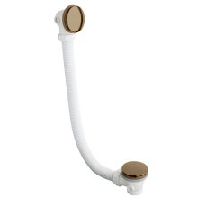 Crosswater MPRO Industrial Bath Waste - Brushed Brass (PRI0202UB)
