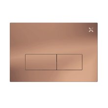 Crosswater MPRO Stainless Steel Flush Plate - Brushed Bronze (MPROSPLATEBZ)
