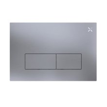 Crosswater MPRO Stainless Steel Flush Plate - Brushed Nickel (MPROSPLATEV)