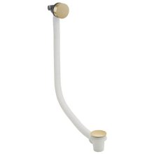 Crosswater Overflow Bath Filler With Waste - Brushed Brass (BFW0370F)