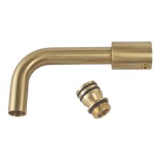 Crosswater PRO120 140mm Spout - Brushed Brass (PRO120SPOUT140F)