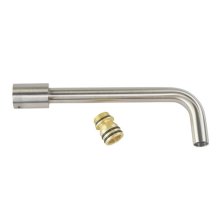 Crosswater PRO120 220mm Spout - Stainless (PRO120SPOUT220V)