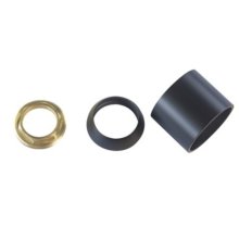 Crosswater PRO120 Cartridge Cover & Collar Matt Black (PRO120CARTCOVERM)