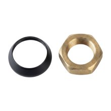 Crosswater PRO416 Cartridge Cover & Nut - Matt Black (PRO416CARTCOVERM)