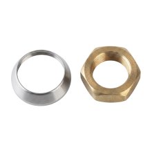 Crosswater PRO416 Cartridge Cover & Nut - Stainless Steel (PRO416CARTCOVERV)
