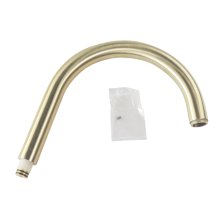 Crosswater PRO416 Spout Assembly - Brushed Brass (PRO416SPOUTASF)