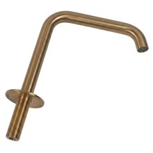 Crosswater TS/TL135DNSF Spout with Backplate - Brushed Brass (A0601D0101)
