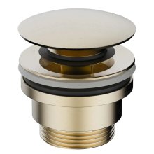 Crosswater Universal Click Clack Basin Waste - Brushed Brass (BSW0260F_V2)