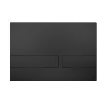 Crosswater Venue Flush Plate - Matt Black (VENFLUSHB)