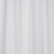 Croydex 1800mm x 1800mm high performance/professional textile shower curtain - white (GP00801)