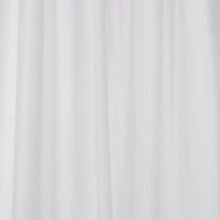 Croydex 1800mm x 2100mm high performance/professional textile shower curtain - white (GP85106)
