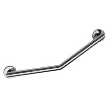 Croydex 600mm Modern Stainless Steel Angled Grab Bar - Chrome (AP506405)