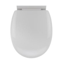 Croydex Anti-Bac Polyproplylene Toilet Seat - White (WL400022H)
