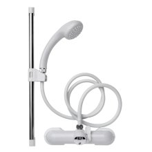 Croydex Bath Shower Mixer Set - White (AB210022)