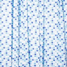 Croydex Blue Mosaic Shower Curtain (AE543424)