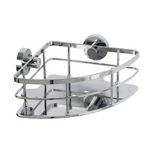 Croydex Charlwood Flexi-Fix corner basket (QM810941)