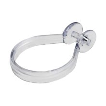 Croydex Clear Button Curtain Ring - Clear (AK142232)