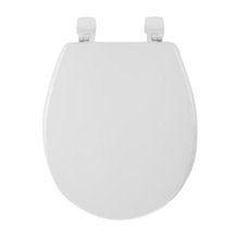 Croydex Collerson Sit Tight Toilet Seat - White (WL600522H)