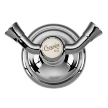 Croydex Flexi-Fix 1919 Range Double Robe Hook - Chrome (QM301741)