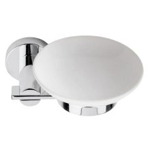 Croydex Flexi-Fix Metra Soap Dish and Holder - Chrome (QM541941)