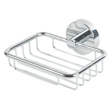 Croydex Flexi-Fix Pendle Soap Basket - Chrome (QM411641)