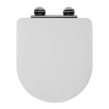 Croydex Garda Flexi-Fix Toilet Seat - White (WL600922H)