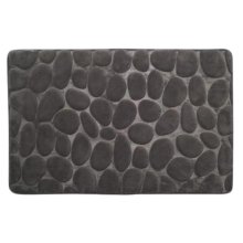 Croydex Grey Pebble Memory Foam Bathroom Mat (AN700131)