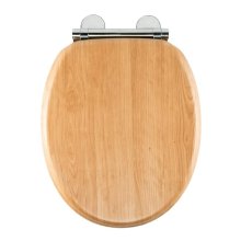 Croydex Hartley Toilet Seat - Oak Effect (WL605076H)