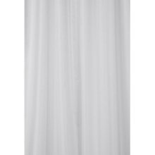 Croydex Hygiene 'N' Clean Plain Textile Shower Curtain - White (AF289522H)