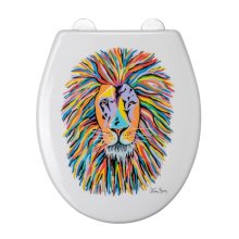 Croydex Lewis McZoo Flexi Fix Toilet Seat - Steven Brown (WL604322H)