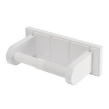 Croydex Portland Toilet Holder - White Wood (WA991122)