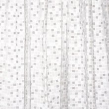 Croydex Silver Mosaic Shower Curtain (AE543440)