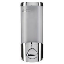 Croydex Single Shampoo/Soap Dispenser - Chrome (PA660841)
