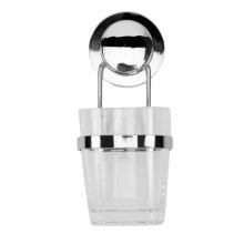 Croydex Stick 'N' Lock Tumbler and Holder - Chrome (QM291841)