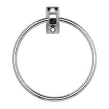 Croydex Sutton Towel Ring - Chrome (QM731541)