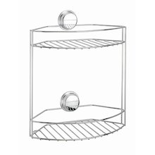 Croydex Twist 'N' Lock Plus two tier basket (QM370841)