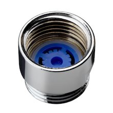 Croydex water saving flow regulator 8 lpm shower adaptor - chrome (AM164541)