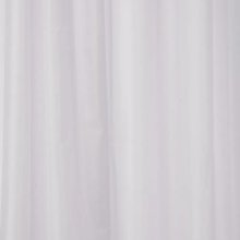 Croydex White Plain Shower Curtain (AF159022)