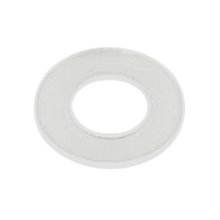 Daryl pivot / hinge flat washer - white (200682)