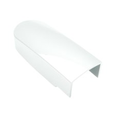 Daryl hinge cover moulding silver (207078)
